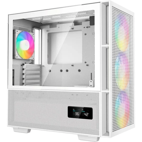DeepCool CH560 Digital WH , Tower-Gehäuse (weiß, Tempered Glass)