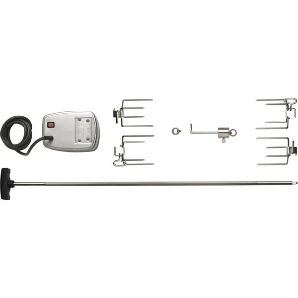 Napoleon Commercial Drehspieß-Set für 500-er Modelle, Grillspieß (edelstahl, inkl. Motor, B-Ware)