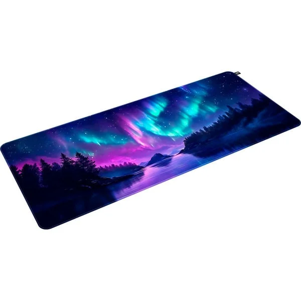 CHERRY XTRFY Northern Light Bundle, Gaming-Tastatur (mehrfarbig, DE-Layout, Cherry MX Northern Light, K5V2 Tastatur + GP6 Mauspad)