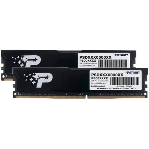 Patriot DIMM 16 GB DDR4-3200 (2x 8 GB) Dual-Kit, Arbeitsspeicher (schwarz, PSD416G3200K, Signature Line, B-Ware)