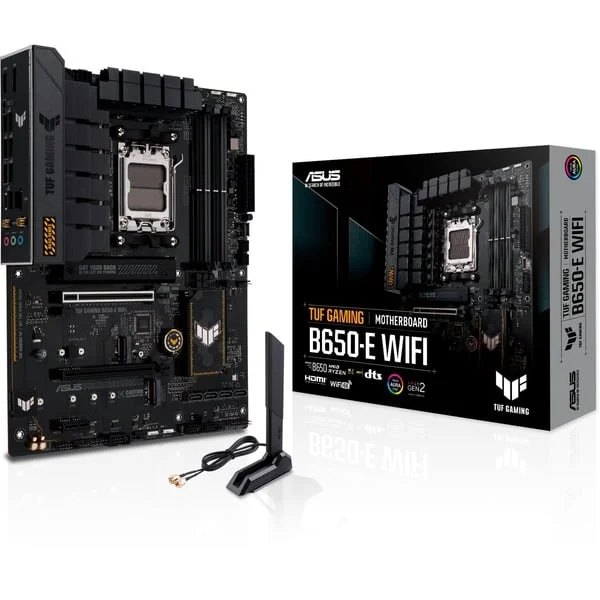 ASUS TUF GAMING B650-E WIFI, Mainboard (schwarz/hellorange, B-Ware)