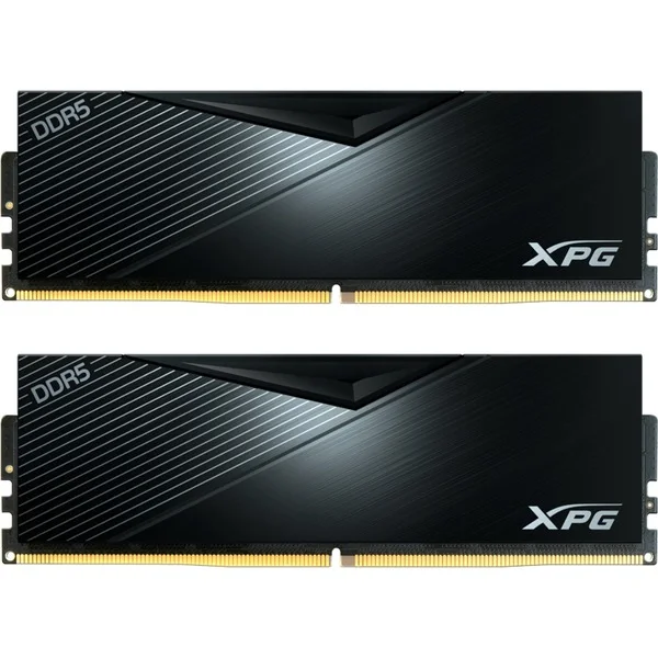 ADATA DIMM 64 GB DDR5-6000 (2x 32 GB) Dual-Kit, Arbeitsspeicher (schwarz, AX5U6000C3032G-DCLABK, Lancer, INTEL XMP)
