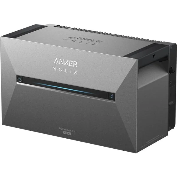 Anker SOLIX Solarbank 3 E2700 Pro, 0% MWST, Powerstation (grau, 1.200 Watt, 2.688 Wh, B-Ware)