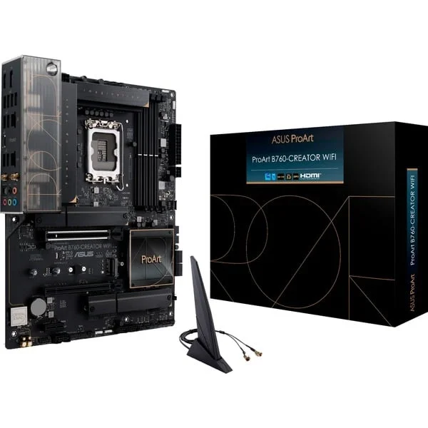 ASUS PROART B760-CREATOR WIFI, Mainboard (schwarz/bronze, B-Ware)