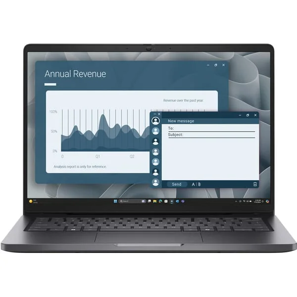 Dell Pro 14 (4DWYW), Notebook (schwarz, AMD Ryzen 5 PRO 215, AMD Radeon 740M, 16 GB DDR5, 512 GB (512 GB SSD), Windows 11 Pro)