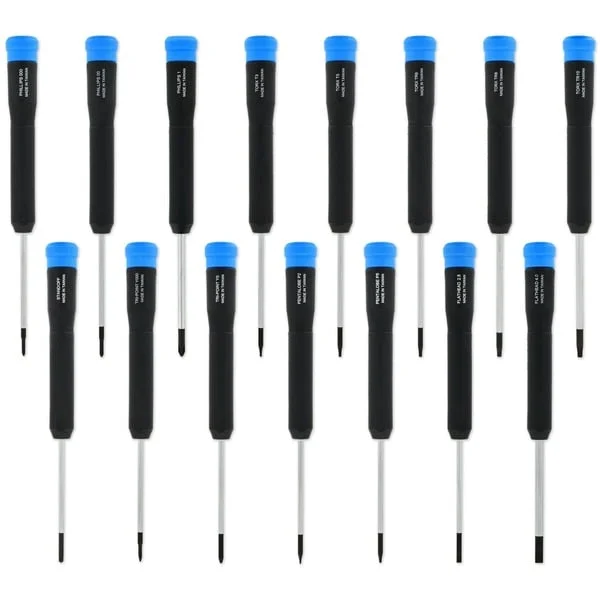 iFixit (NEW) Marlin Schraubendreher-Set (schwarz/blau, 15-teilig)