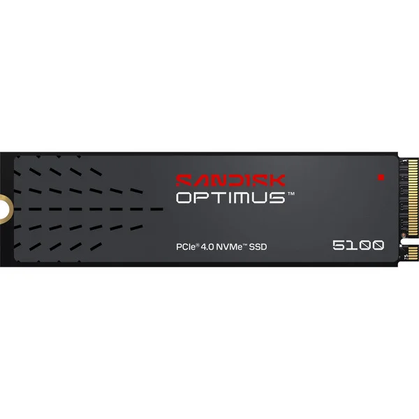 SanDisk Optimus 5100 1 TB, SSD (schwarz, PCIe 4.0 x4, NVMe M.2 2280 )