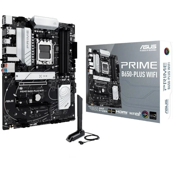 ASUS PRIME B650-PLUS WIFI, Mainboard (schwarz/silber, B-Ware)