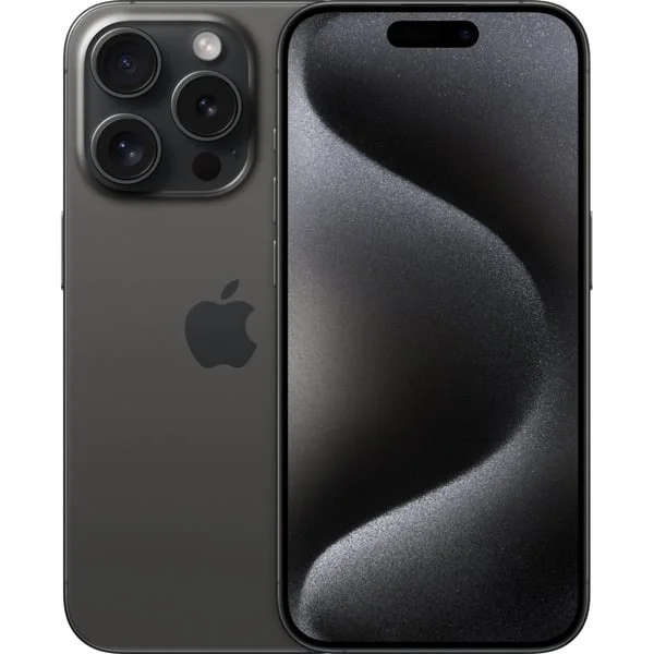 Apple iPhone 15 Pro 256GB Generalüberholt, Handy (Titan Schwarz, iOS)