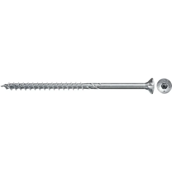 fischer Spanplattenschraube Power-Fast II 6,0x260 Senkkopf (50 Stück, Teilgewinde, verzinkt)