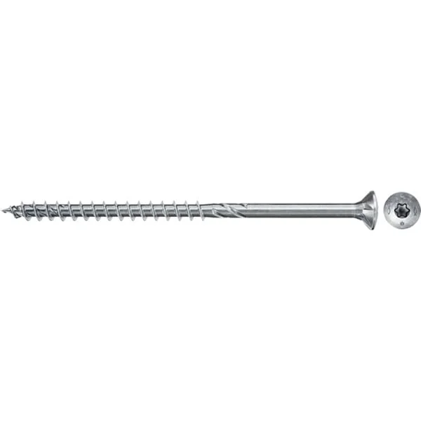 fischer Spanplattenschraube Power-Fast II 6,0x280 Senkkopf (50 Stück, Teilgewinde, verzinkt)