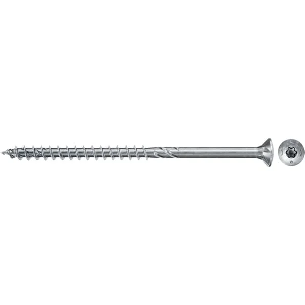 fischer Spanplattenschraube Power-Fast II 6,0x300 Senkkopf (50 Stück, Teilgewinde, verzinkt)