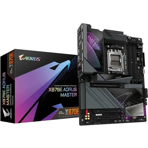 GIGABYTE X870E AORUS MASTER, Mainboard (schwarz, B-Ware)