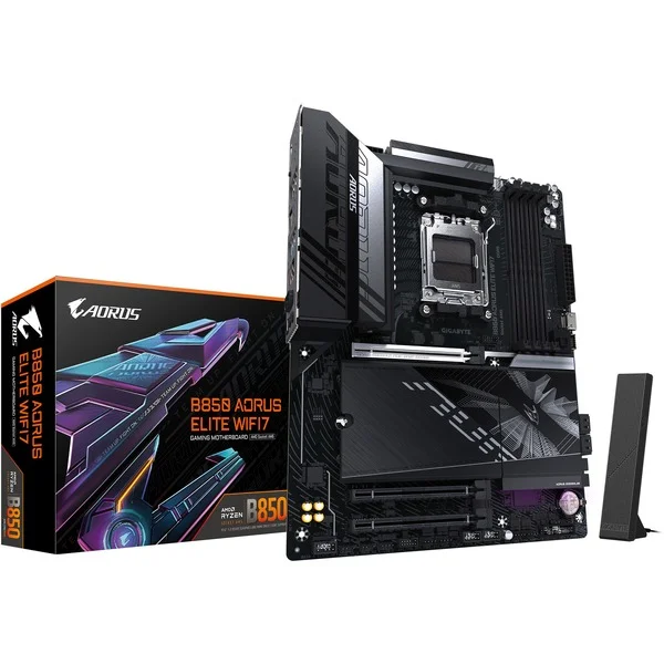 GIGABYTE B850 AORUS ELITE WiFi7, Mainboard (schwarz, B-Ware)