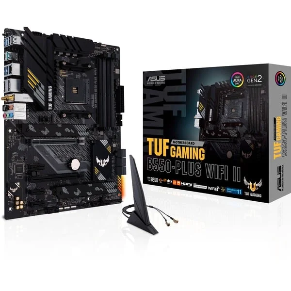 ASUS TUF GAMING B550-PLUS WIFI II, Mainboard (schwarz, B-Ware)