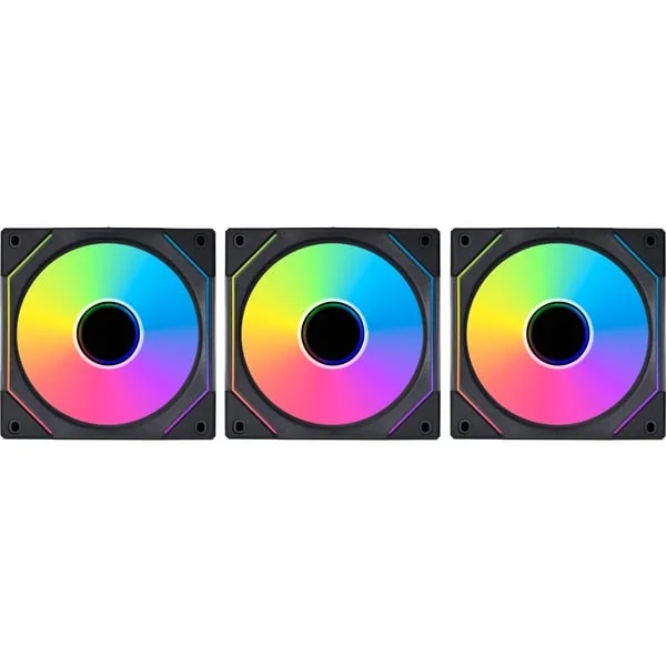 Lian Li UNI FAN SL-INF 120 RGB, Gehäuselüfter (schwarz, Dreierpack, 120 mm, B-Ware)