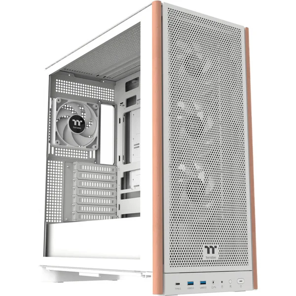 Thermaltake S370 WS Snow White, Tower-Gehäuse (weiß, Tempered Glass)