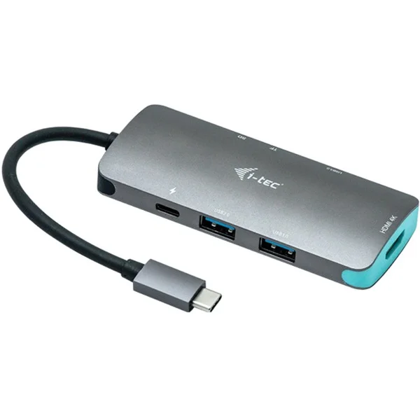 i-tec Nano Dock, Dockingstation (grau, HDMI, USB-C, USB)