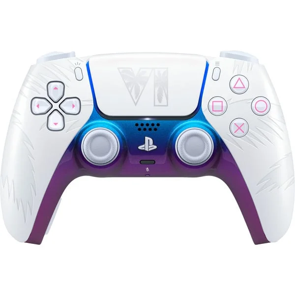 Sony DualSense Wireless-Controller – Grand Theft Auto VI White Limited Edition, Gamepad (weiß)