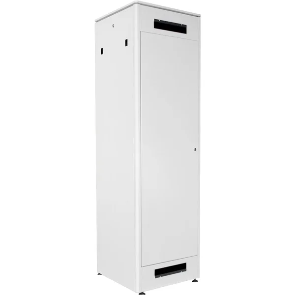 Digitus Netzwerkschrank Unique Serie - 600x600 mm (BxT), IT-Schrank (hellgrau, 42 Höheneinheiten)