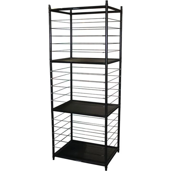 VEDES New Sports Ballständer mit drei Ablageflächen aus hochwertigem Kunststoff, Aufbaumaße ca. 80 x 60 x 200 Zentimeter (B-Ware)