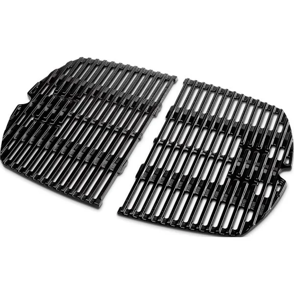 Weber Grillrost Set 7645, für Q 200- / 2000 Serie (2-teilig, Gusseisen, B-Ware)