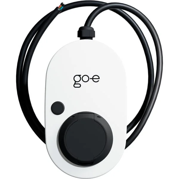 go-e Charger Gemini, 11 kW (16A 3-phasig), Wallbox (weiß/schwarz, ohne Kabel)