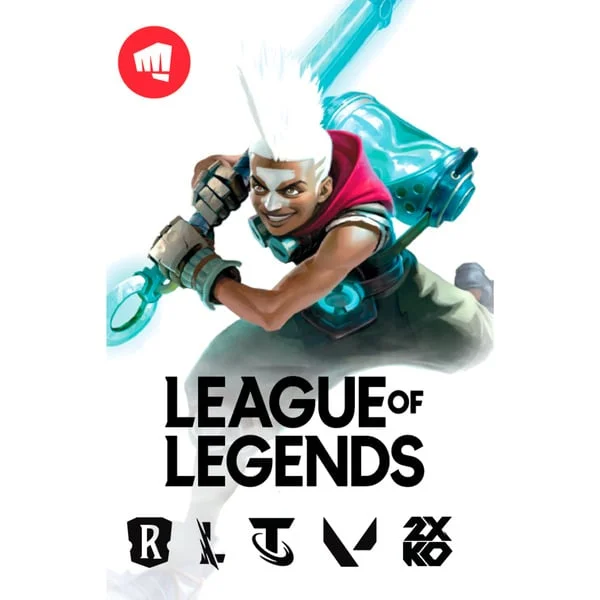 RIOT League of Legends Card 50 EUR, Gamecard