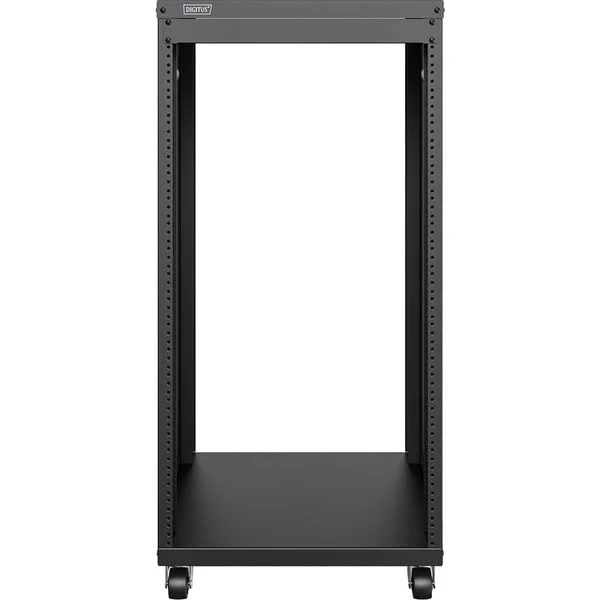 Digitus Universal 19-Zoll Equipment Rack mit Rollen, Rack, Server-Gehäuse (schwarz, 21 Höheneinheiten, B-Ware)