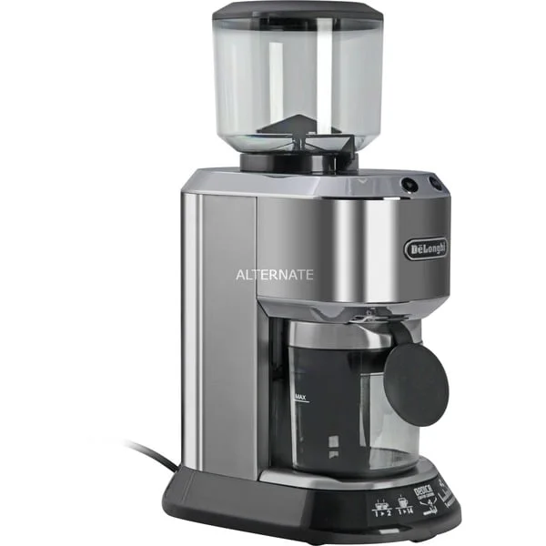 DeLonghi Kaffeemühle Dedica KG 521.M (silber/schwarz, 150 Watt, B-Ware)