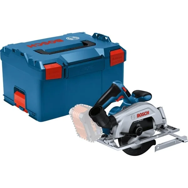 Bosch Professional Akku-Handkreissäge GKS 18V-57-2 Professional solo (blau/schwarz, ohne Akku und Ladegerät, in L-BOXX, B-Ware)