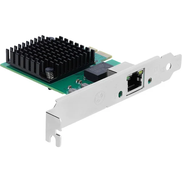 DeLOCK PCI Express x1 Karte zu 1xRJ45 10 Gigabit LAN RTL8127, LAN-Adapter