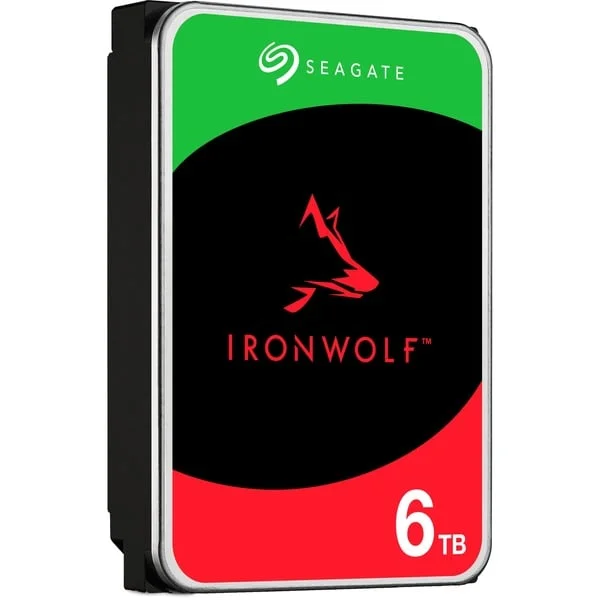 Seagate IronWolf NAS 6 TB CMR, Festplatte (SATA 6 Gb/s, 3,5", B-Ware)