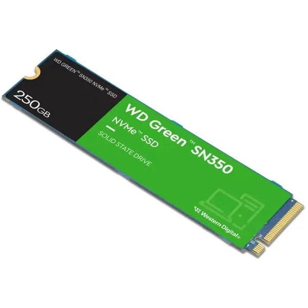 WD Green SN350 250 GB Generalüberholt, SSD (PCIe 3.0 x4, NVMe, M.2 2280)
