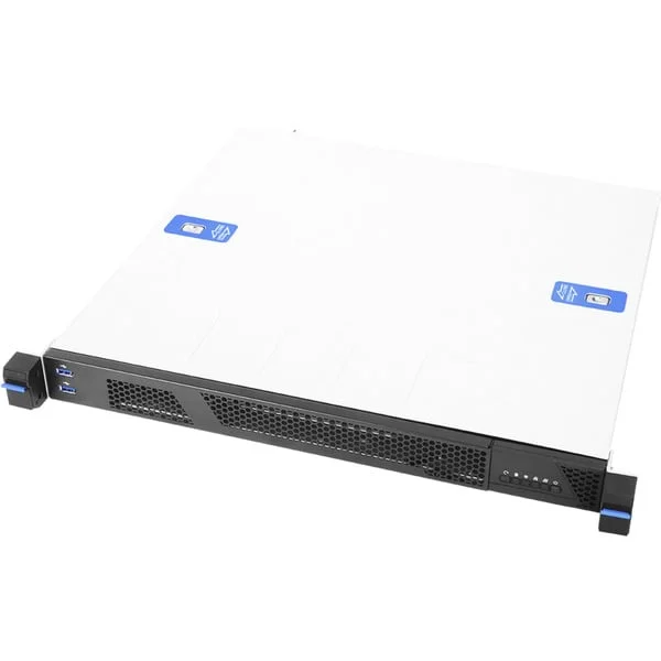 Chenbro RM143 1U Rackmount, Rack, Server-Gehäuse (schwarz, 1 Höheneinheit, B-Ware)