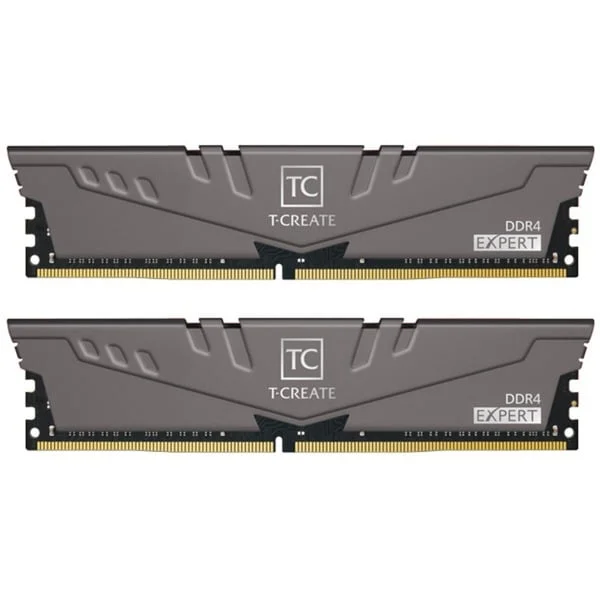 Team Group DIMM 32 GB DDR4-3600 (2x 16 GB) Dual-Kit, Arbeitsspeicher (schwarz, TTCED432G3600HC18JDC01, T-CREATE EXPERT)