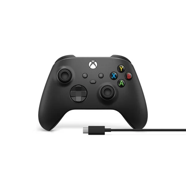 Microsoft Xbox Wireless Controller + USB-C-Kabel, Gamepad (schwarz)
