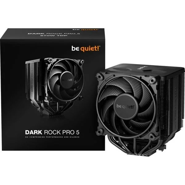 be quiet! Dark Rock Pro 5, CPU-Kühler (schwarz, 120 mm)