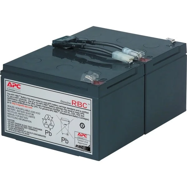 APC Ersatzbatterie Nr. 6, RBC6, Akku (schwarz)