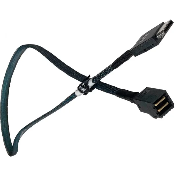 HighPoint NVMe-Kabel OLX4-8643-061, SFF-8643 > OCulink (schwarz, 60cm)