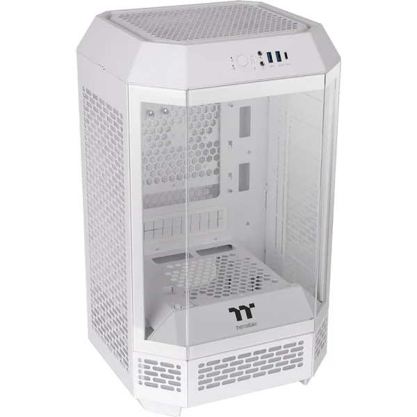 Thermaltake The Tower 250 Snow White, Tower-Gehäuse (weiß, Tempered Glass)