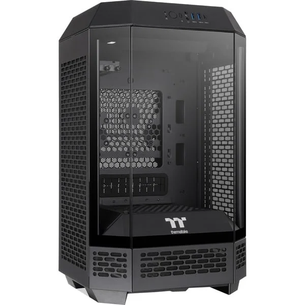 Thermaltake The Tower 250 Black, Tower-Gehäuse (schwarz, Tempered Glass)