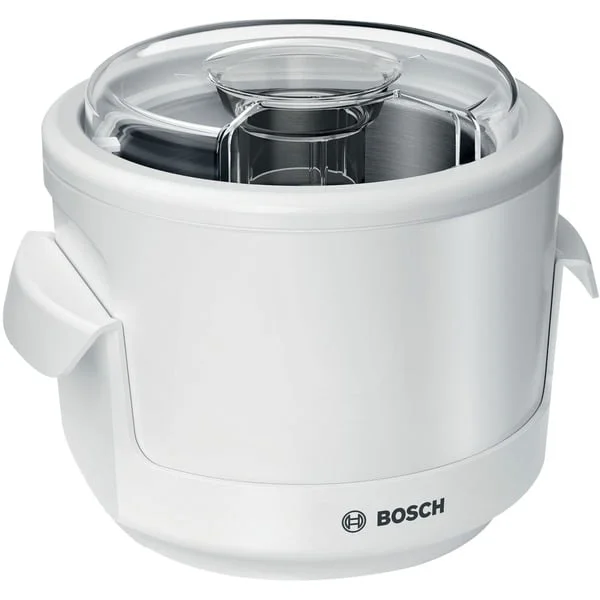 Bosch Home Eisbereiter-Aufsatz MUZS2EB, Eismaschine (weiß, für Küchenmaschine MUM Serie 2)