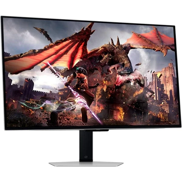 Samsung Odyssey QD-OLED G80SD S32DG800SU, Gaming-Monitor (80 cm (32 Zoll), silber, UltraHD/4K, HDR, Fernbedienung, 240Hz Panel)