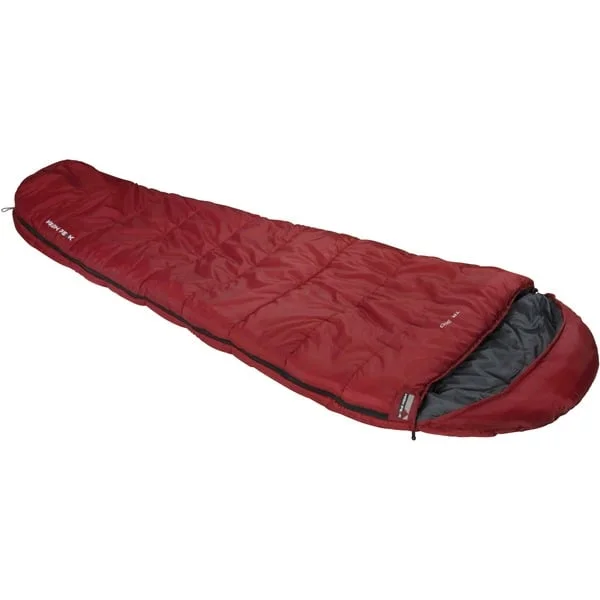 High Peak Schlafsack TR 350 (dunkelrot/grau)