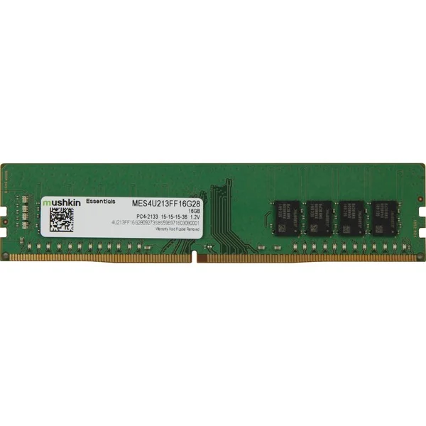 Mushkin DIMM 16 GB DDR4-2133 , Arbeitsspeicher (MES4U213FF16G28, Essentials)