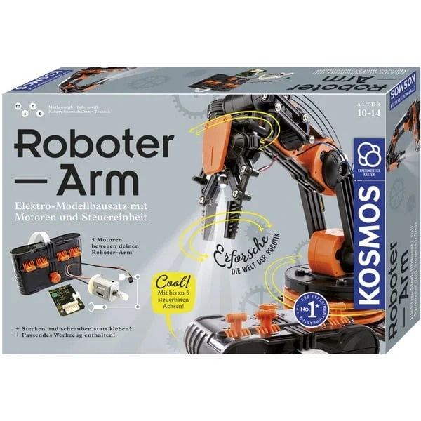 KOSMOS Roboter-Arm, Experimentierkasten