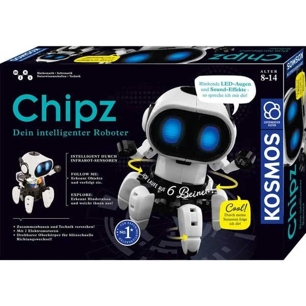 KOSMOS Chipz - Dein intelligenter Roboter, Experimentierkasten