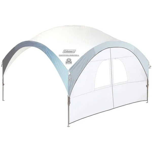 Coleman Seitenwand mit Eingang, für FastPitch Shelter L, Seitenteil (silber, 3,65m)