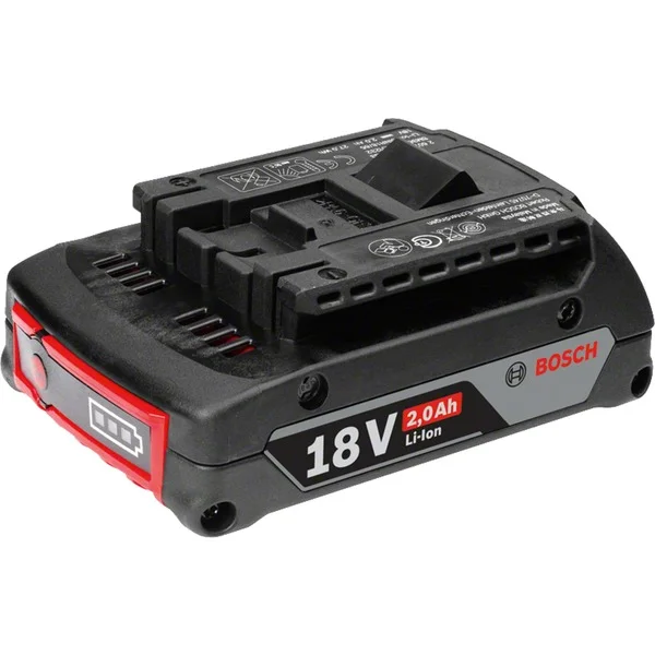 Bosch Professional PRO Akku GBA 18V 2.0Ah Professional (schwarz/rot, AMPShare Alliance)